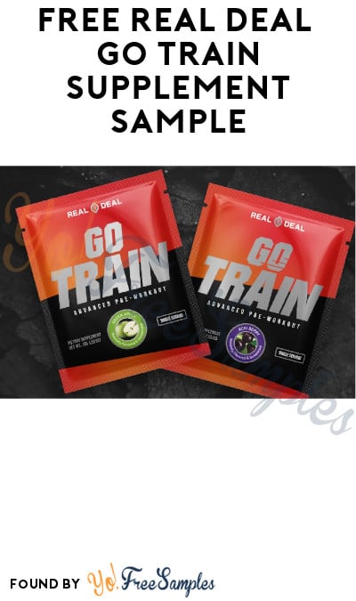 FREE Real Deal Go Train Supplement Sample