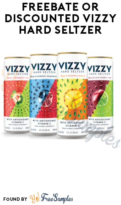 FREEBATE or Discounted Vizzy Hard Seltzer (Ages 21 & Older, Select States + Venmo Required)