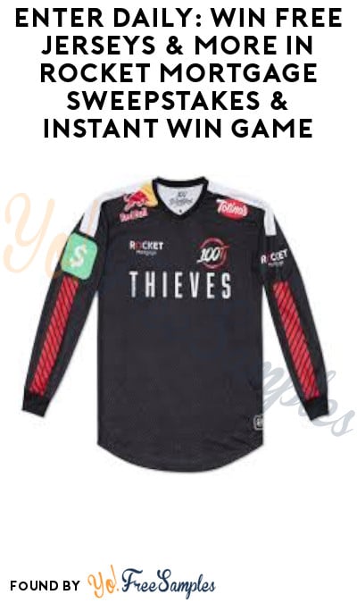Enter Daily: Win FREE Jerseys & More in Rocket Mortgage Sweepstakes & Instant Win Game