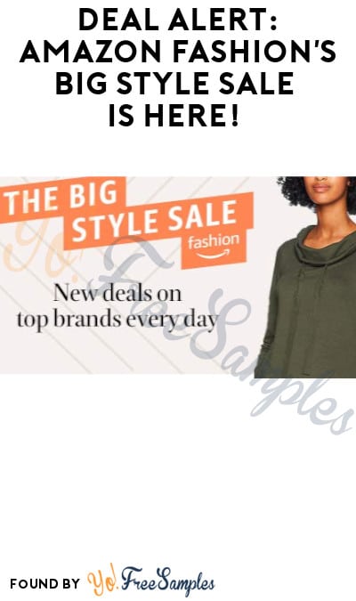 DEAL ALERT: Amazon Fashion's Big Style Sale is Here!