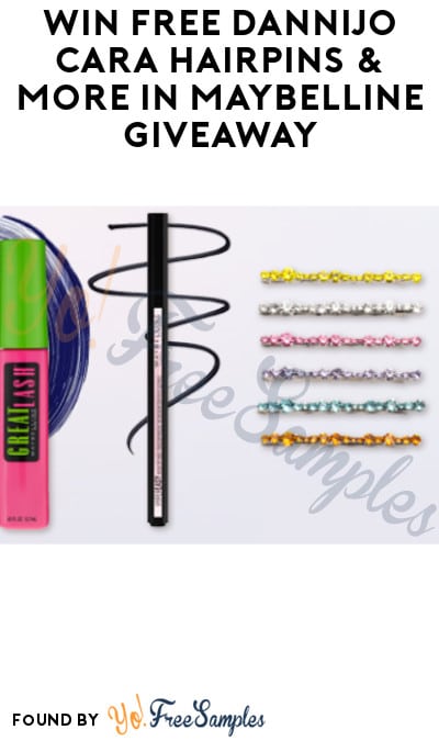 Win FREE Dannijo Cara Hairpins & More in Maybelline Giveaway