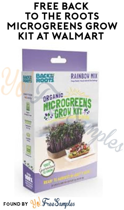 FREE Back to the Roots Microgreens Grow Kit at Walmart (Clearance & Ibotta Required)