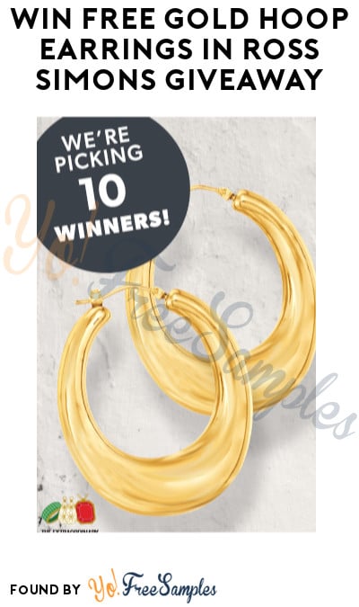 Win FREE Gold Hoop Earrings in Ross Simons Giveaway