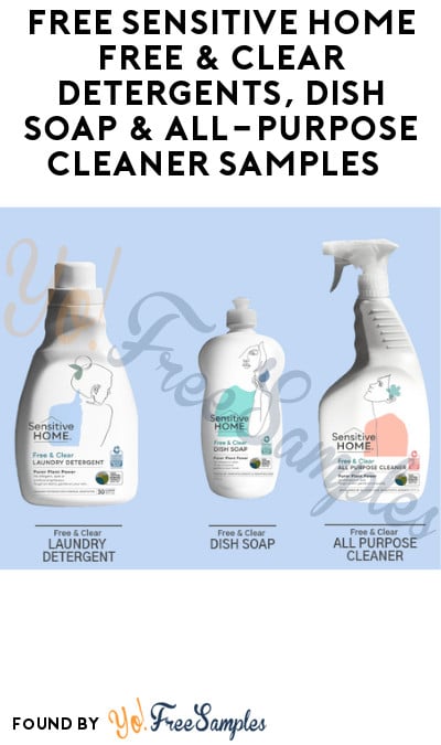 Free all-purpose cleaning samples