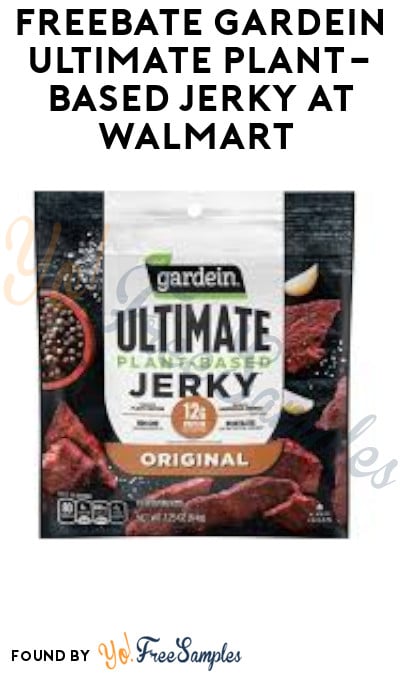 FREEBATE Gardein Ultimate Plant-Based Jerky at Walmart (Ibotta Required)