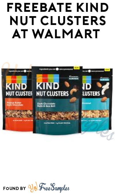 FREEBATE Kind Nut Clusters at Walmart (Ibotta Required)