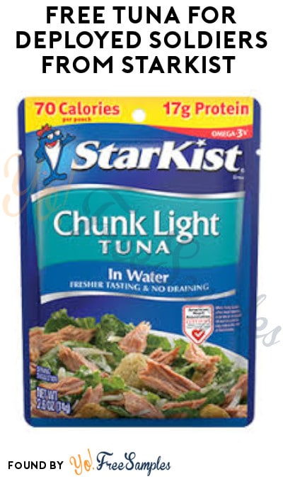 FREE Tuna for Deployed Soldiers from Starkist (Email Required)