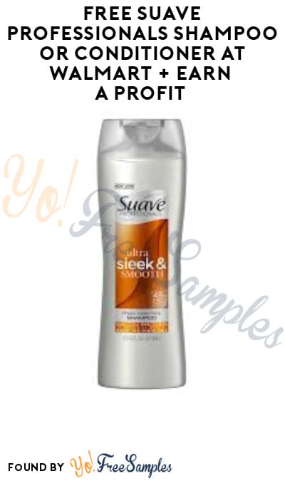 FREE Suave Professionals Shampoo or Conditioner at Walmart + Earn A Profit (Checkout51 Required)