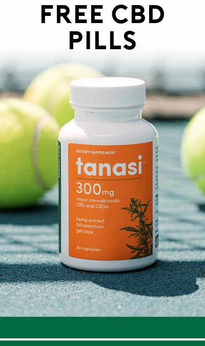 FREE Tanasi 300mg Full Spectrum CBD Pills