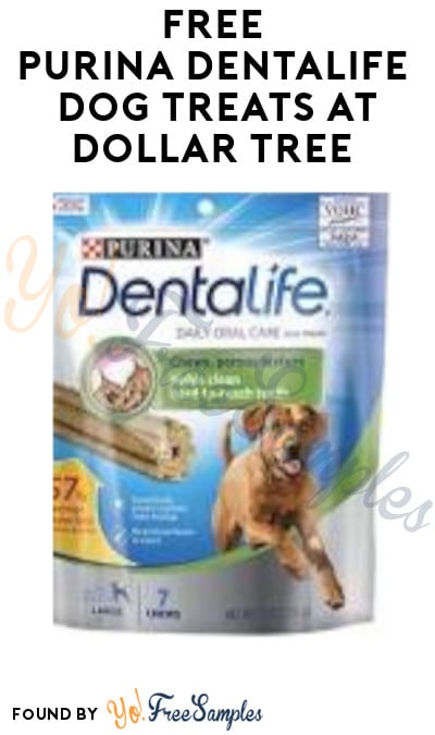 FREE Purina DentaLife Dog Treats at Dollar Tree (Coupon Required)