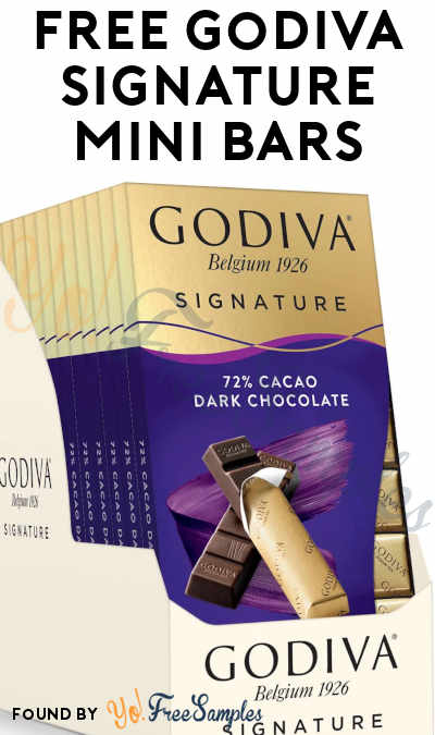 More Prints Released! FREE Godiva Signature Mini Bars Coupon