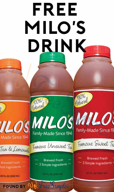 FREE Milo’s Drink