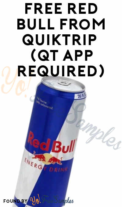 FREE Red Bull From QuikTrip (QT App Required)