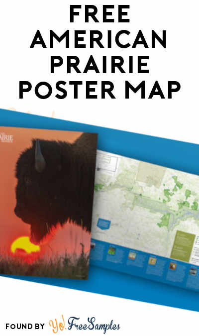 FREE American Prairie Poster Map