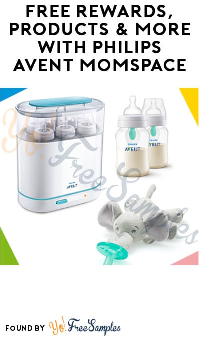 FREE Rewards, Products & More with Philips Avent Momspace Community