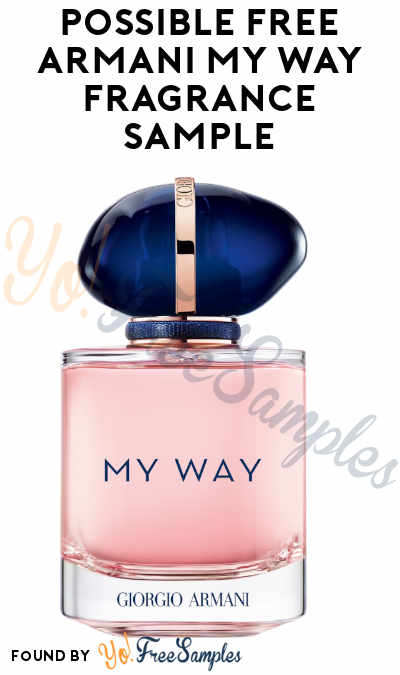 Possible FREE Armani My Way Fragrance Sample (Select Accounts & Facebook Required)