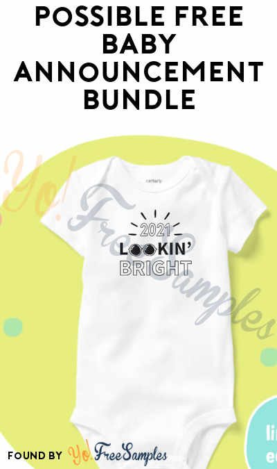 Possible FREE Baby Announcement Bundle
