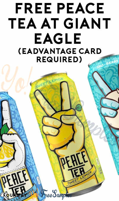 FREE Peace Tea At Giant Eagle (eAdvantage Card Required)