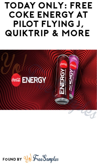 TODAY ONLY 10/30: FREE Coke Energy at Pilot Flying J, QuikTrip & More (Apps Required)