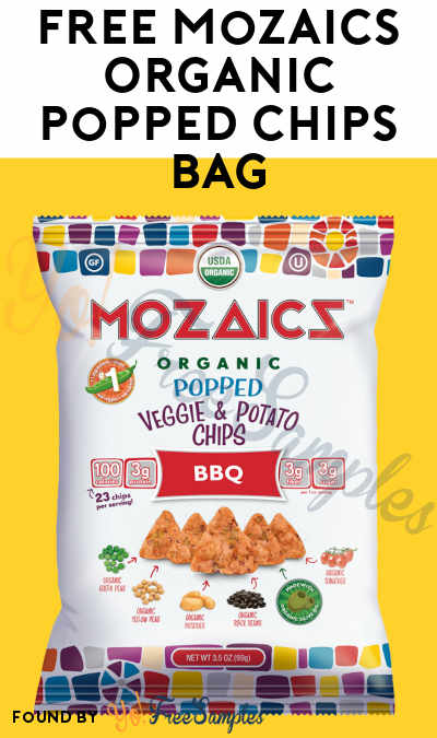 FREE Mozaics Organic Popped Chips Bag