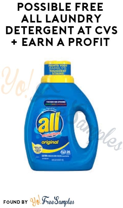 Possible FREE All Laundry Detergent at CVS + Earn A Profit (App / Coupon + Ibotta Required)