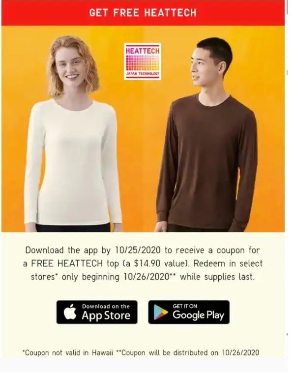 Uniqlo Offer