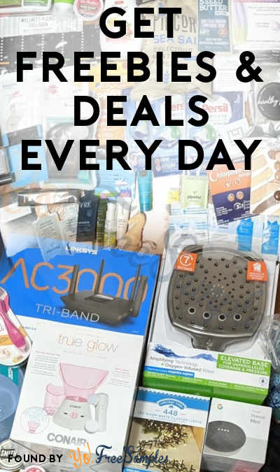 Get Freebies & Deals Every Day In Your Inbox