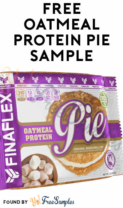 FREE Oatmeal Protein Pie Sample