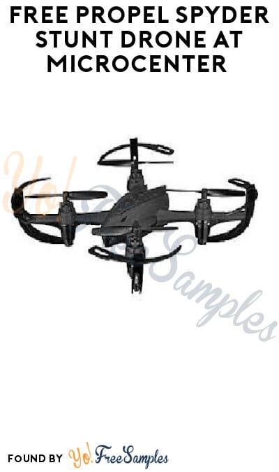 FREE Propel Spyder Stunt Drone at Microcenter (Coupon Required + In-Store Only)