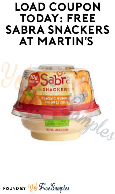 Load Coupon Today: FREE Sabra Snackers at Martin’s (Account Required)