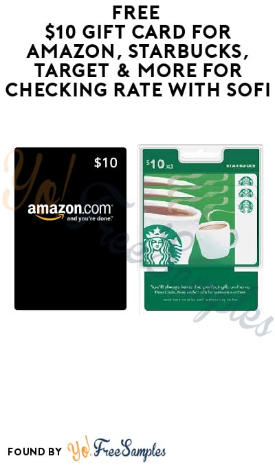 FREE $10 Gift Card for Amazon, Starbucks, Target & More ...