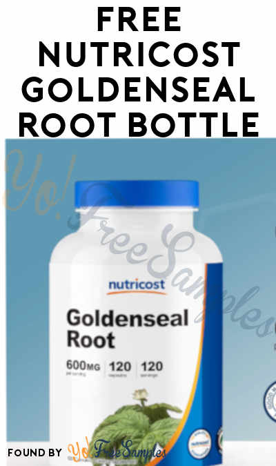 FREE Nutricost Goldenseal Root Bottle