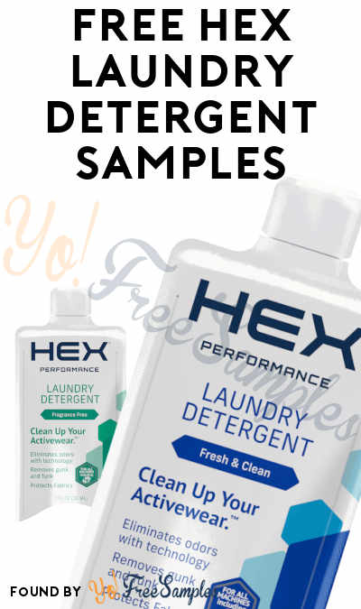 FREE HEX Laundry Detergent Samples (Instagram Required)