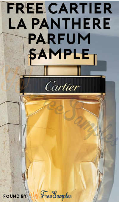 FREE Cartier La Panthère Parfum Sample