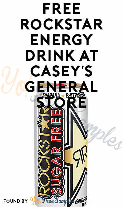 FREE Rockstar Energy Drink At Casey’s General Store (Select Areas / Mobile App Required)