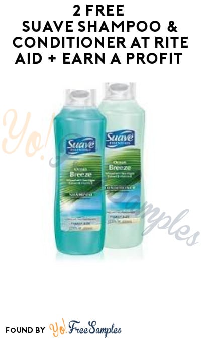 2 FREE Suave Shampoo & Conditioner at Rite Aid + Earn A Profit (Ibotta & Wellness+ Required)