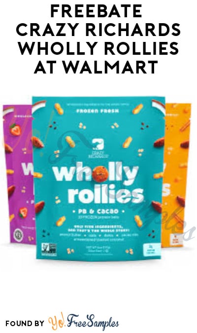 FREEBATE Crazy Richards Wholly Rollies at Walmart (Ibotta Required)