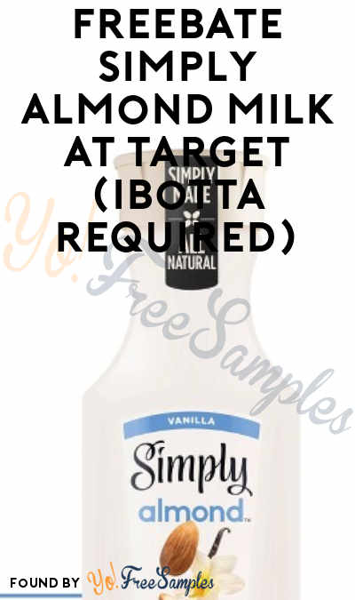 FREEBATE Simply Almond Milk at Target (Ibotta Required)