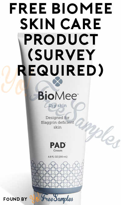 FREE BioMee Skin Care Product (Survey Required)