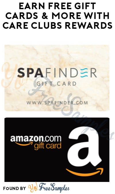 Earn FREE Gift Cards & More with Care Clubs Rewards