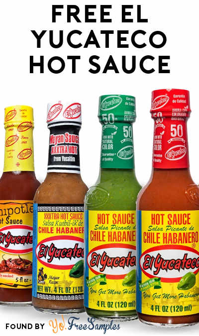 FREE El Yucateco Hot Sauce