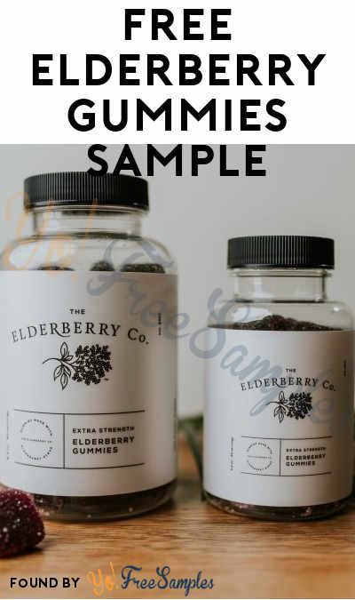 FREE Elderberry Gummies Sample