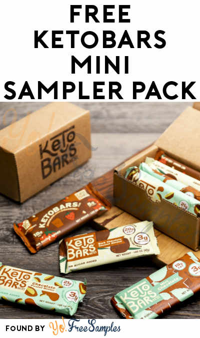 FREE KetoBars Mini Sampler Pack (SMS Required)