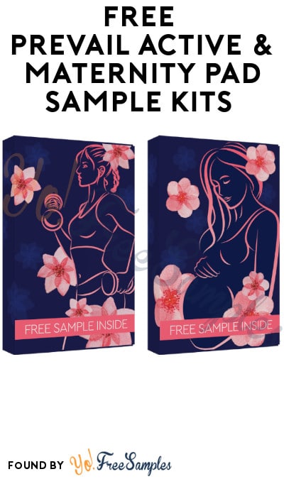 FREE Prevail Active & Maternity Pads Sample Kits