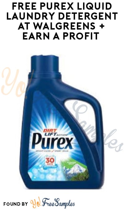 FREE Purex Liquid Laundry Detergent at Walgreens + Earn A Profit (Checkout51 Required)