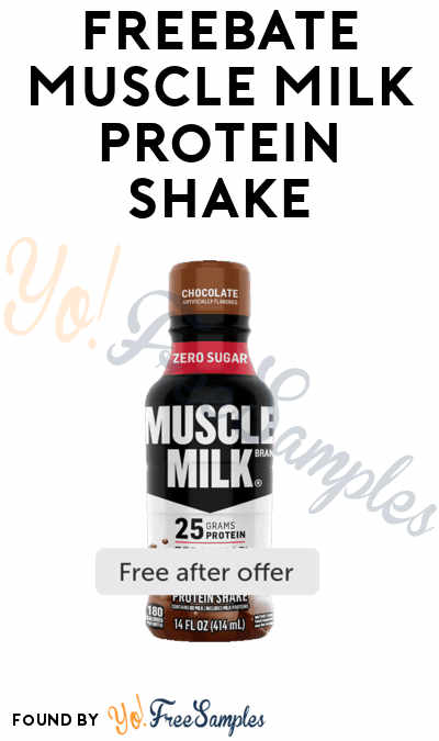 FREEBATE Muscle Milk Protein Shake (Ibotta Required)