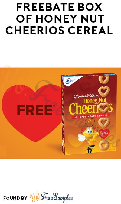 FREEBATE Box of Honey Nut Cheerios Cereal