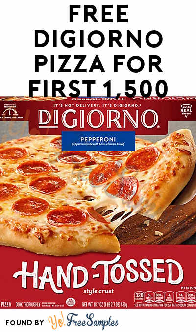 FREE DiGiorno Pizza For First 1,500