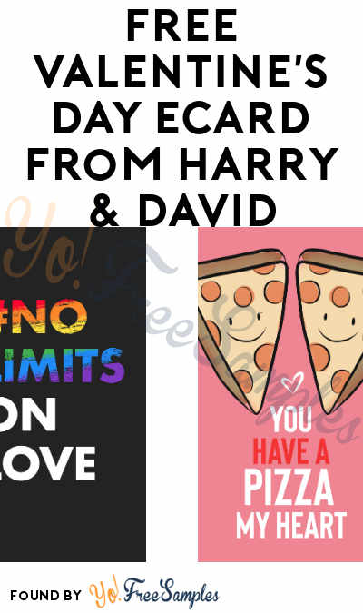 FREE Valentine’s Day eCard from Harry & David