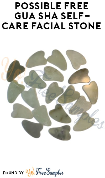 Possible FREE Gua Sha Self-Care Facial Stone from The Palette (Account Required)